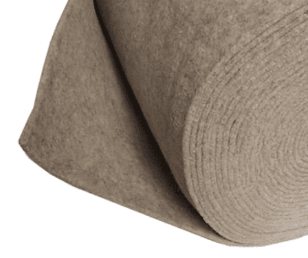 100% Pure Sheeps Wool Silentwool Floor Acoustic Underlay with Backing Paper 25m2 